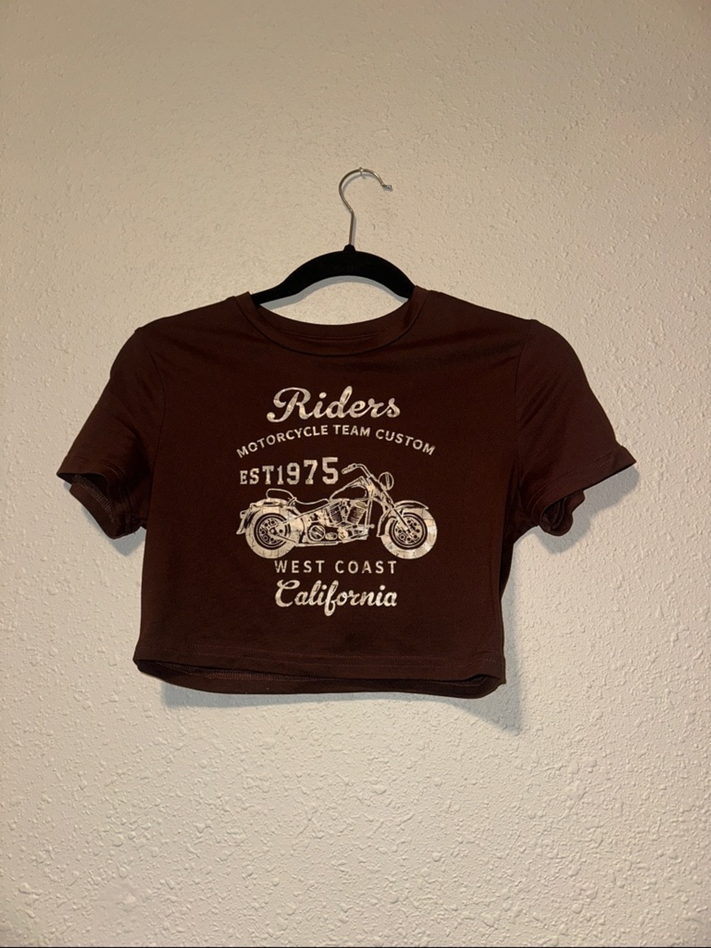 Brown Crop Top